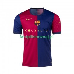 Koszulka FC Barcelona Coldplay 2024-2025 Domowa Krótkie Rękawy ,Męska