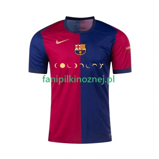 Koszulka FC Barcelona Coldplay 2024-2025 Domowa Krótkie Rękawy ,Męska