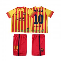 Koszulka FC Barcelona Lionel Messi 10 2013 2014 Retro Wyjazdowa Krótkie Rękawy ,Dziecięca
