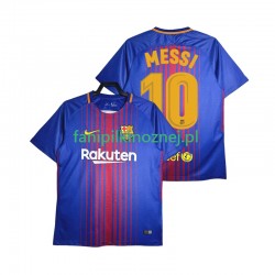 Koszulka FC Barcelona Lionel Messi 10 2017-2018 Retro Domowa Krótkie Rękawy ,Męska