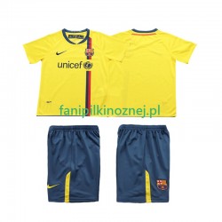Koszulka FC Barcelona 2009 Retro 2008 Wyjazdowa Krótkie Rękawy ,Dziecięca