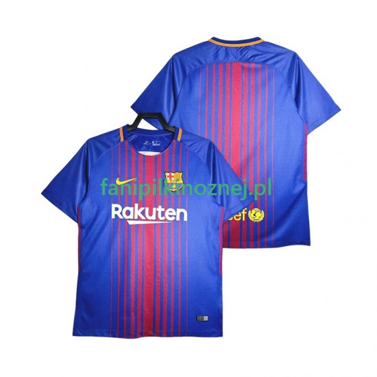 Koszulka FC Barcelona 2017-20168 Retro Domowa Krótkie Rękawy ,Męska