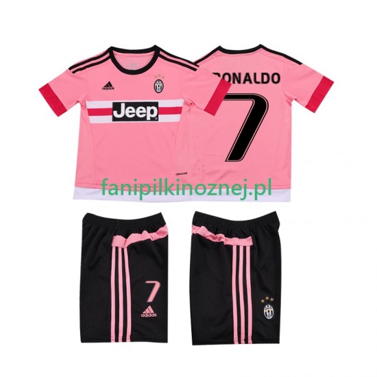 Koszulka Juventus Cristiano RONALDO 7 2015 2016 Retro Wyjazdowa Krótkie Rękawy ,Dziecięca