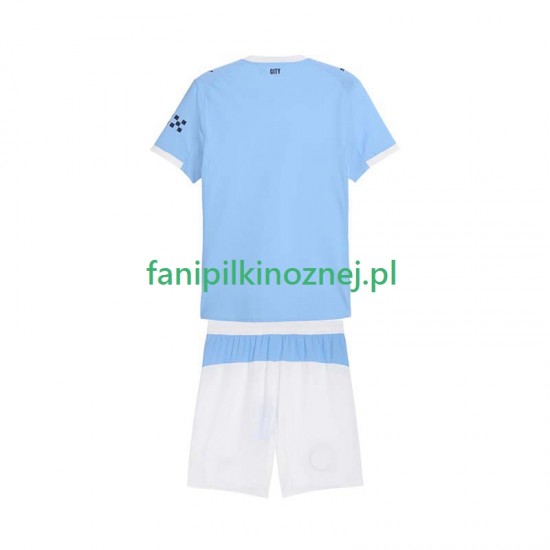 Koszulka Manchester City 2025-2026 Domowa Krótkie Rękawy ,Dziecięca