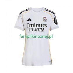 Koszulka Real Madryt 2025-2026 Domowa Krótkie Rękawy ,Damska
