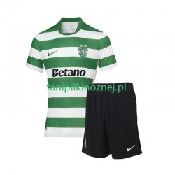 Koszulka Sporting CP 2025-2026 Domowa Krótkie Rękawy ,Dziecięca