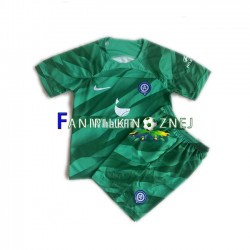 Koszulka Atlético Madryt Bramkarska 2023-2024 Wyjazdowa Krótkie Rękawy ,Dziecięca