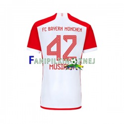 Koszulka Bayern Monachium Jamal Musiala 42 2023-2024 Domowa Krótkie Rękawy ,Męska