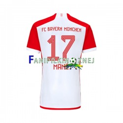 Koszulka Bayern Monachium Sadio Mane 17 2023-2024 Domowa Krótkie Rękawy ,Męska