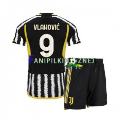 Koszulka Juventus Vlahovic 9 2023-2024 Domowa Krótkie Rękawy ,Dziecięca