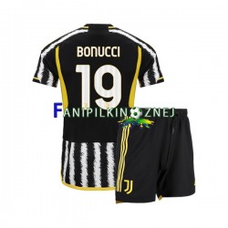 Koszulka Juventus Leonardo Bonucci 19 2023-2024 Domowa Krótkie Rękawy ,Dziecięca