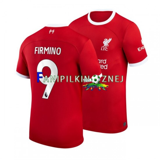 Koszulka Liverpool Roberto Firmino 9 2023-2024 Domowa Krótkie Rękawy ,Męska Koszulka Liverpool Roberto Firmino 9 2023-2024 Domowa Krótkie Rękawy ,Męska