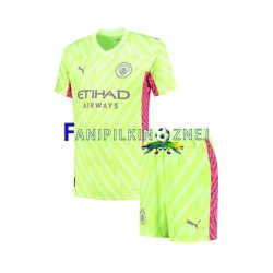 Koszulka Manchester City Bramkarska 2023-2024 Trzeci Krótkie Rękawy ,Dziecięca