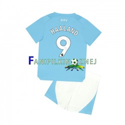 Koszulka Manchester City Haaland 9 2023-2024 Domowa Krótkie Rękawy ,Dziecięca