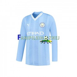 Koszulka Manchester City 2023-2024 Domowa Długie Rękawy ,Męska
