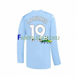 Koszulka Manchester City J. ALVAREZ 19 2023-2024 Domowa Długie Rękawy ,Męska