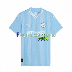 Koszulka Manchester City 2023-2024 Domowa Krótkie Rękawy ,Damska