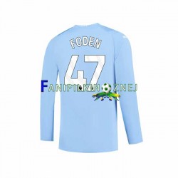 Koszulka Manchester City Phil Foden 47 2023-2024 Domowa Długie Rękawy ,Męska