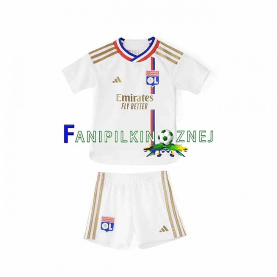 Koszulka Olympique Lyon 2023-2024 Domowa Krótkie Rękawy ,Dziecięca Koszulka Olympique Lyon 2023-2024 Domowa Krótkie Rękawy ,Dziecięca