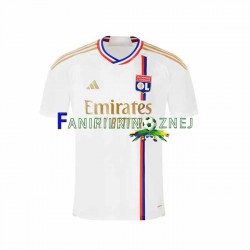 Koszulka Olympique Lyon 2023-2024 Domowa Krótkie Rękawy ,Męska