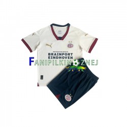 Koszulka PSV Eindhoven 2023-2024 Wyjazdowa Krótkie Rękawy ,Dziecięca
