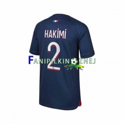 Koszulka Paris Saint-Germain Hakimi 2 2023-2024 Domowa Krótkie Rękawy ,Męska