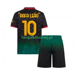 Koszulka AC Milan RAFA LEAO 10 2024-2025 Czwarty Krótkie Rękawy ,Dziecięca
