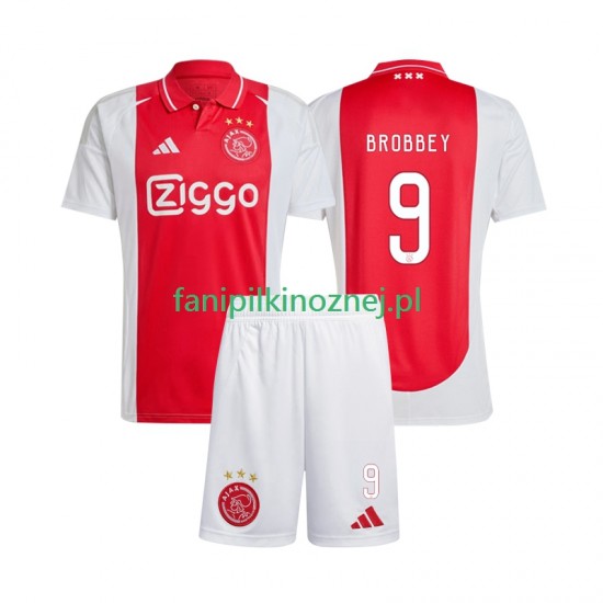 Koszulka AFC Ajax Brian Brobbey 9 2024-2025 Domowa Krótkie Rękawy ,Dziecięca Koszulka AFC Ajax Brian Brobbey 9 2024-2025 Domowa Krótkie Rękawy ,Dziecięca