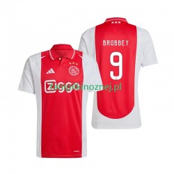 Koszulka AFC Ajax Brian Brobbey 9 2024-2025 Domowa Krótkie Rękawy ,Męska