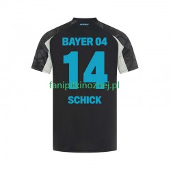 Koszulka Bayer 04 Leverkusen Patrik Schick 14 2024-2025 Trzeci Krótkie Rękawy ,Męska