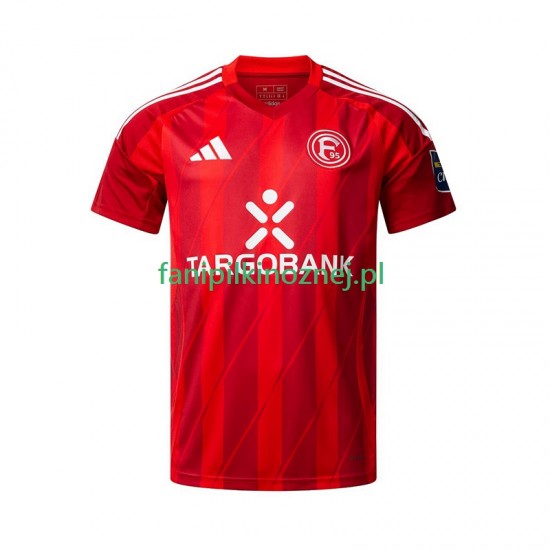 Koszulka Fortuna Dusseldorf 2024-2025 Domowa Krótkie Rękawy ,Męska