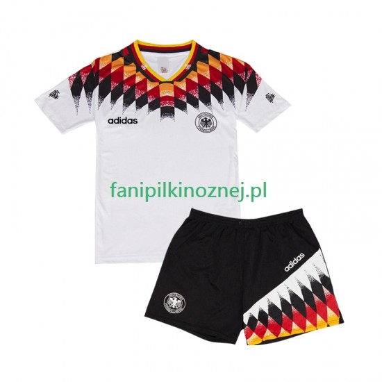 Koszulka Reprezentacji Niemiec Retro 1994 Domowa Krótkie Rękawy ,Dziecięca