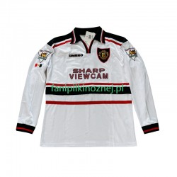 Koszulka Manchester United Beckham 7 Retro 1998 1999 Wyjazdowa Długie Rękawy ,Męska