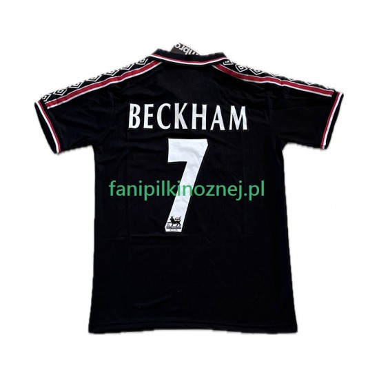 Koszulka Manchester United Beckham 7 Retro 1998 1999 Trzeci Krótkie Rękawy ,Męska Koszulka Manchester United Beckham 7 Retro 1998 1999 Trzeci Krótkie Rękawy ,Męska