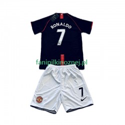 Koszulka Manchester United Cristiano Ronaldo 7 2007 Retro 2008 Wyjazdowa Krótkie Rękawy ,Dziecięca