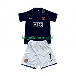 Koszulka Manchester United Cristiano Ronaldo 7 2007 Retro 2008 Wyjazdowa Krótkie Rękawy ,Dziecięca