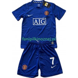 Koszulka Manchester United Cristiano Ronaldo 7 2009 Retro 2008 Trzeci Krótkie Rękawy ,Dziecięca