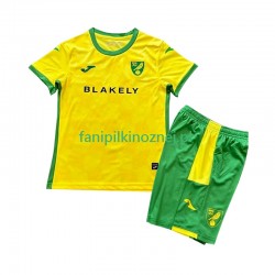 Koszulka Norwich City 2024-2025 Domowa Krótkie Rękawy ,Dziecięca