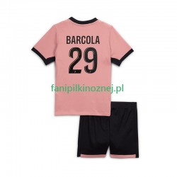 Koszulka Paris Saint-Germain Bradley Barcola 29 2024-2025 Trzeci Krótkie Rękawy ,Dziecięca