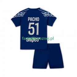 Koszulka Paris Saint-Germain Pacho 51 2024-2025 Czwarty Krótkie Rękawy ,Dziecięca