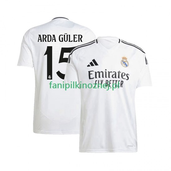 Koszulka Real Madryt ARDA GuLER 15 2024-2025 Domowa Krótkie Rękawy ,Męska Koszulka Real Madryt ARDA GuLER 15 2024-2025 Domowa Krótkie Rękawy ,Męska