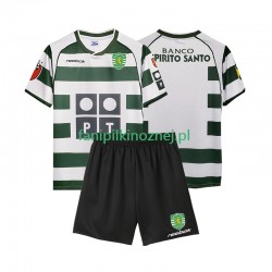 Koszulka Sporting CP 2001 2003 Retro Domowa Krótkie Rękawy ,Dziecięca