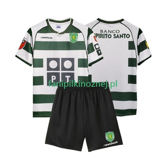 Koszulka Sporting CP 2001 2003 Retro Domowa Krótkie Rękawy ,Dziecięca Koszulka Sporting CP 2001 2003 Retro Domowa Krótkie Rękawy ,Dziecięca