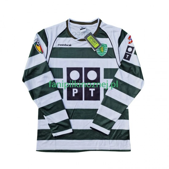 Koszulka Sporting CP Cristiano Ronaldo 28 2001 2003 Retro Domowa Długie Rękawy ,Męska