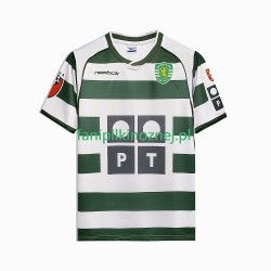 Koszulka Sporting CP 2001 2003 Retro Domowa Krótkie Rękawy ,Męska