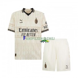 Koszulka AC Milan 2023-2024 Czwarty Krótkie Rękawy ,Dziecięca