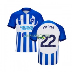 Koszulka Brighton Hove Albion Mitoma 22 2023-2024 Domowa Krótkie Rękawy ,Męska