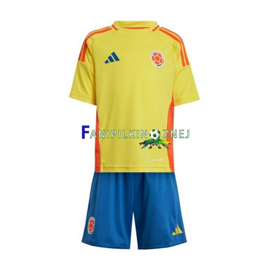 Koszulka Reprezentacji Kolumbii Copa America 2024 Domowa Krótkie Rękawy ,Dziecięca Koszulka Reprezentacji Kolumbii Copa America 2024 Domowa Krótkie Rękawy ,Dziecięca