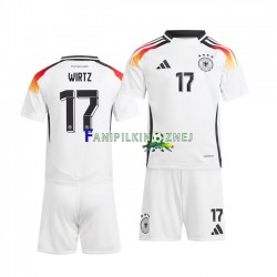 Koszulka Reprezentacji Niemiec Florian Wirtz 17 ME 2024 Domowa Krótkie Rękawy ,Dziecięca