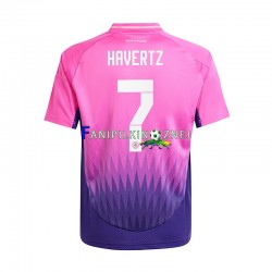 Koszulka Reprezentacji Niemiec Havertz 7 ME 2024 Wyjazdowa Krótkie Rękawy ,Męska